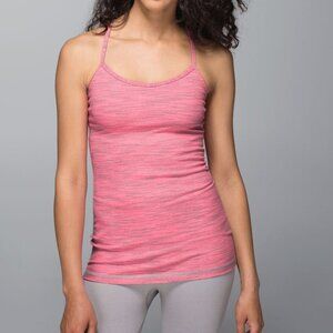 Lululemon Pink Power Y Tank Size 6